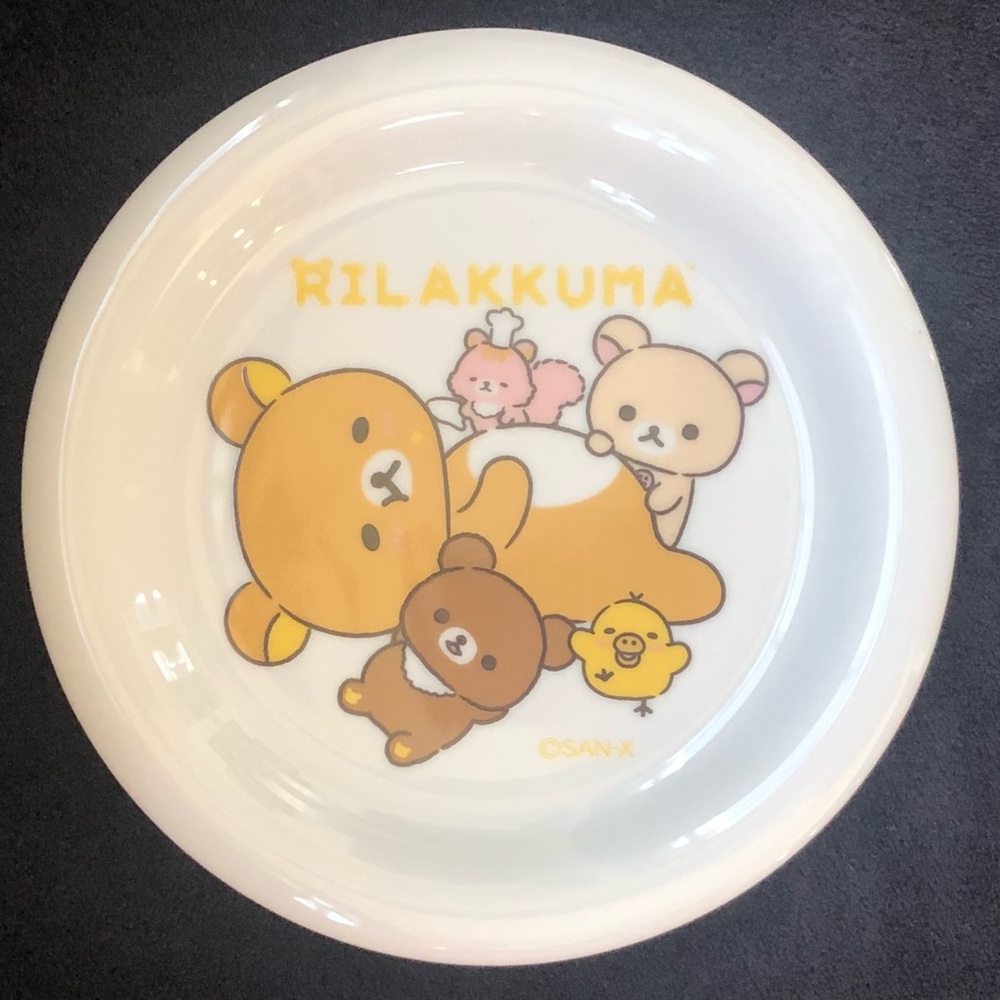 Rilakkuma San-X 2024 Collector Ceramic Plate New In Box Blue